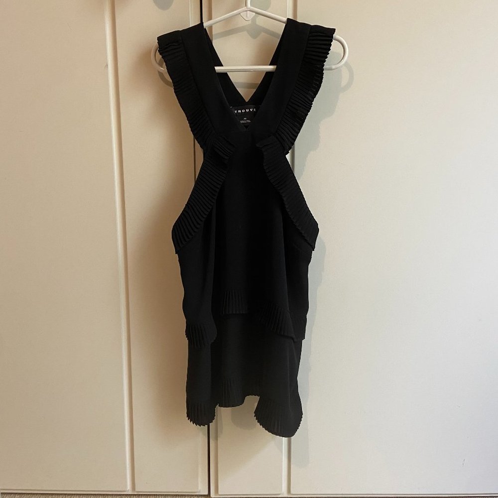 Black Silky Tank Top
